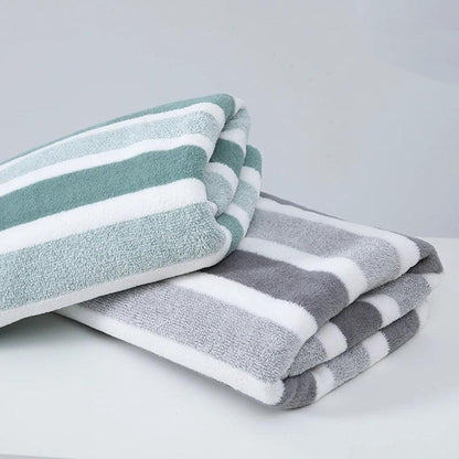 1 Pc Thickened Absorbent Bath Towel Soft Face Towel Open Cut Off-Grid