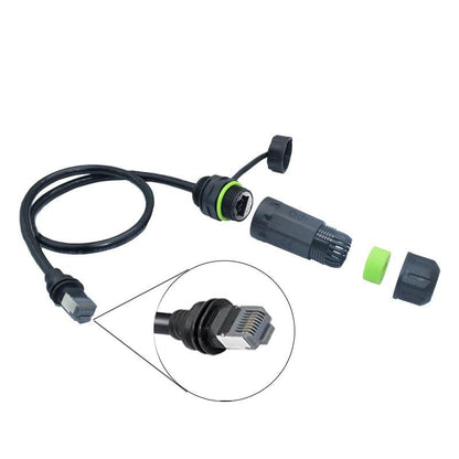 50/100cm Starlink Ethernet Adapter Gen 3 Mini Starlink Cable Extension to RJ45 Coupler Waterproof with Starlink Gen 3 Dish Open Cut Off-Grid