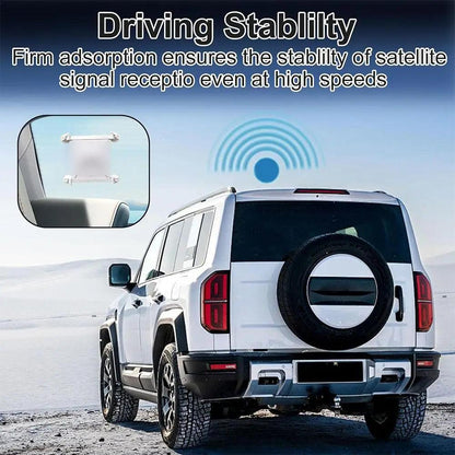For Starlink Mini Sunroof Suction Cup Car Mount Car Suction Cup Bracket Navigation Kickstand Car Window Open Cut Off-Grid