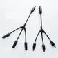 PV connector Y/T type 2/3/4/5/6/7 Way parallel connection solar panel system waterprrof connector Branch Solar Cell Connect Plug