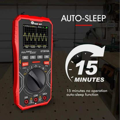 2 In 1 Digital Multimeter & Oscilloscope Open Cut Off-Grid