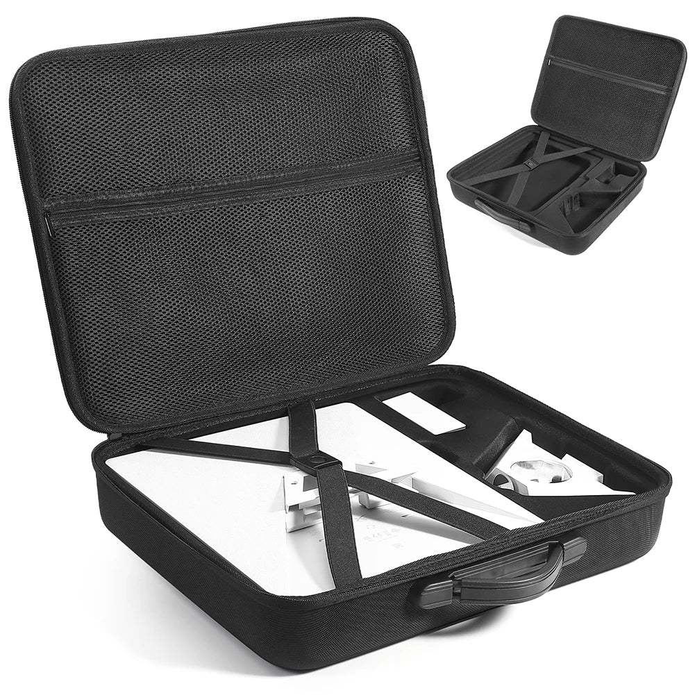 Carrying Case for StarLink Mini Kit Travel Case Waterproof Protective Case Organizer Storage Box for StarLink Mini Accessories