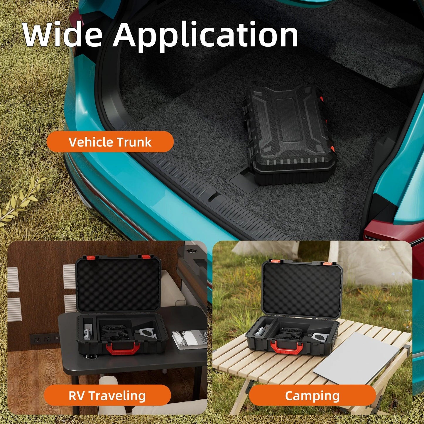 Starlink Mini Case Hard Waterproof Travel Case for Mini Starlink with Molded Foam for Mini Accessories Standable Storage Bag