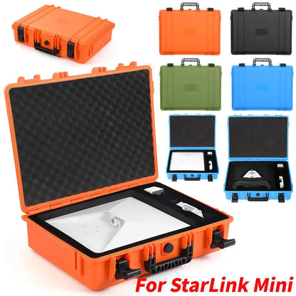 Carrying Case for StarLink Mini Kit Travel Case Waterproof Protective Case Organizer Storage Box for StarLink Mini Accessories