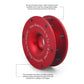 Upgrade High Load Capacity Recovery Ring Set Rope Retention Pulley+Hook Winch Rope With Protective Sleeve for Truck Vehicle