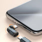 AUFU PD240W OTG USB C to Type C Adapter 540 Rotation Type-C Male to Female Converter for Macbook Xiaomi Samsung OTG Connector