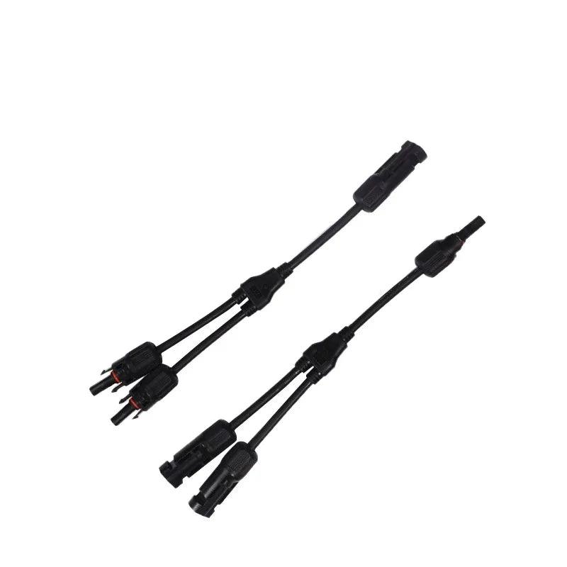 PV connector Y/T type 2/3/4/5/6/7 Way parallel connection solar panel system waterprrof connector Branch Solar Cell Connect Plug