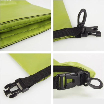 2L 5L Drifting PVC Mesh Bags Lightweight Waterproof Phone Pouch Floating Boating Kayaking Camping Bags for Outdoor Swimming Open Cut Off-Grid