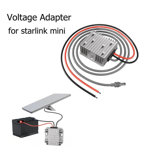 12V DC Boost Power Adapter for Starlink Mini Power Supply Step Up to 30V Powering From Truck RV for Starlink Mini Accessories