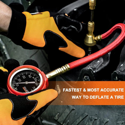 250PSI Digital Tire Pressure Inflator Gauge Aluminum Alloy LCD Tyre Pressure Meter All Top 4x4 Accessories