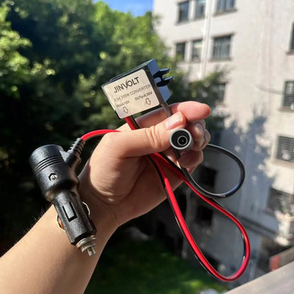 Starlink Mini 12V Car Adapter Step-Up To 30V 3.5A DC Output is suitable for Vehicle/RV Starlink Power Supply Converter Open Cut Off-Grid