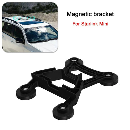 For Starlink Mini roof mounting bracket, 4 magnetic bases, magnetic mounting bracket for Starlink mini Internet kit satellites