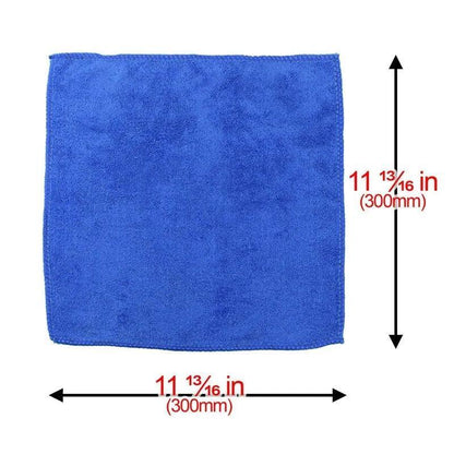 1-20Pcs Microfiber Towels Car Wash Drying Cloth Towel Household Cleaning Cloths Auto Detailing Polishing Cloth Home Clean Tools Open Cut Off-Grid