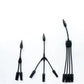 PV connector Y/T type 2/3/4/5/6/7 Way parallel connection solar panel system waterprrof connector Branch Solar Cell Connect Plug