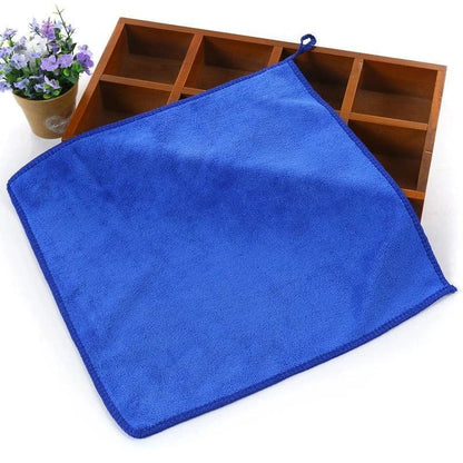 1-20Pcs Microfiber Towels Car Wash Drying Cloth Towel Household Cleaning Cloths Auto Detailing Polishing Cloth Home Clean Tools Open Cut Off-Grid