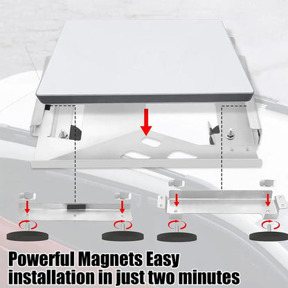 StarLink Mini Flat Mount Kit Car Roof Magnetic Mounting Bracket Quick Release Kit for RV Boat