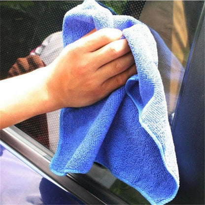 1-20Pcs Microfiber Towels Car Wash Drying Cloth Towel Household Cleaning Cloths Auto Detailing Polishing Cloth Home Clean Tools Open Cut Off-Grid