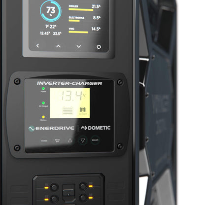 Voyager Digital System LEFT 3000W/100A Inverter-Charger 40DC inc SIMARINE SCQ50
