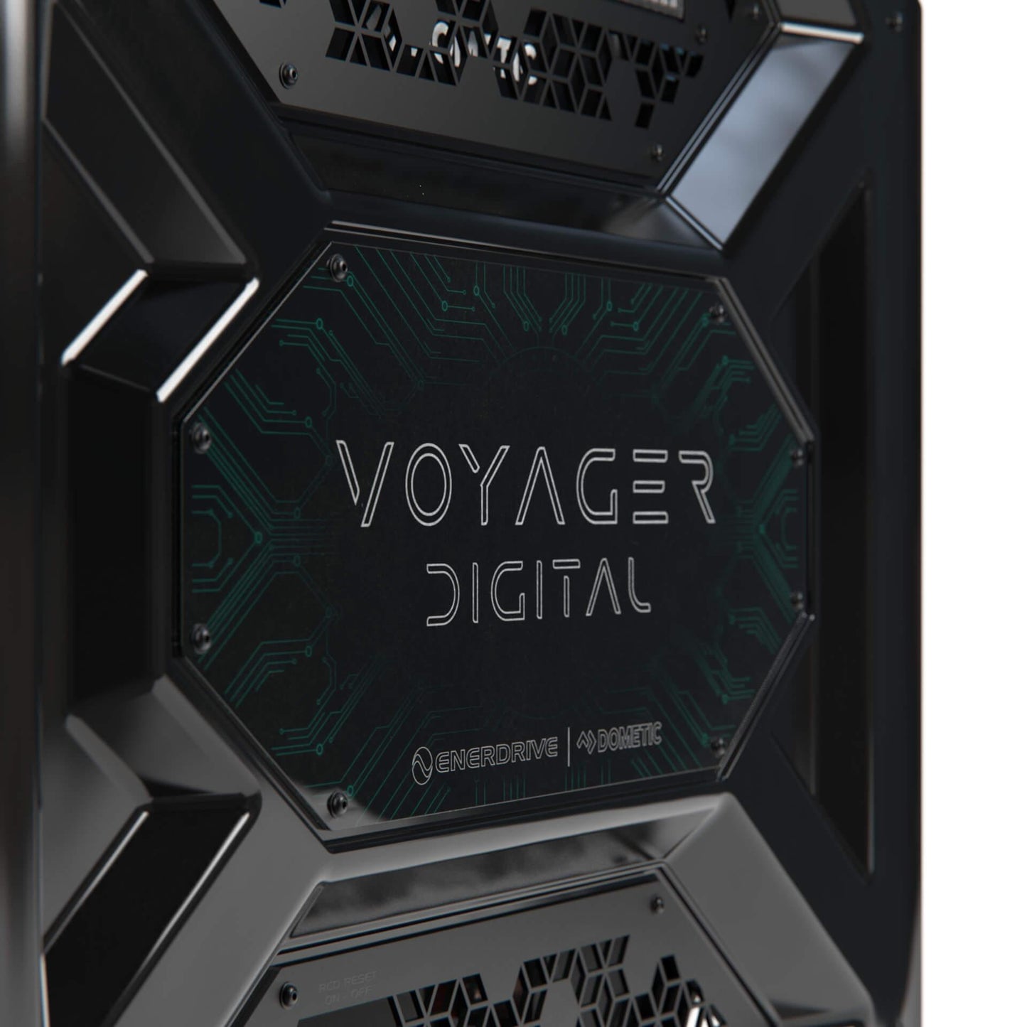Voyager Digital System LEFT 3000W/100A Inverter-Charger 40DC inc SIMARINE SCQ50