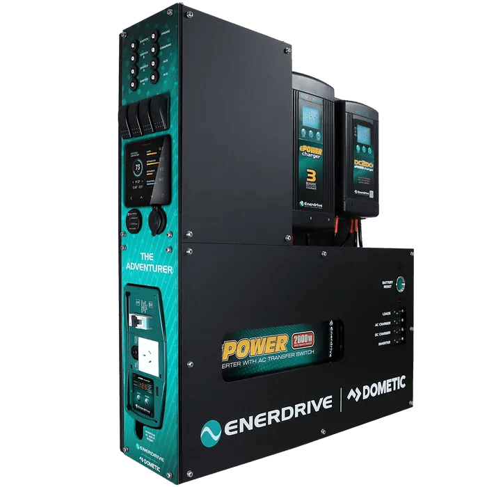Adventurer System (LEFT) 40AC 40DC 2000X Inc Simarine SCQ50 Power Systems