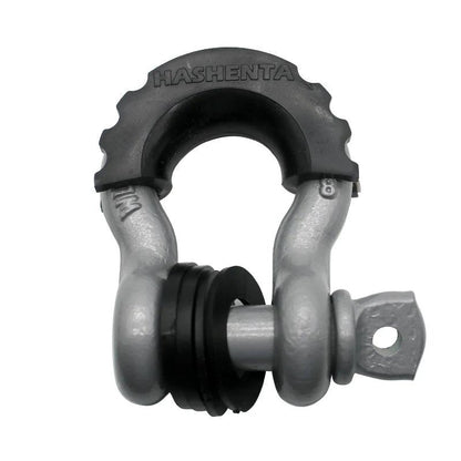 Anti-Rust Bow Shackle 5/8" D-Ring Shackle 42,990lbs Break Strength with Isolator &Washers Kit for Jeep Off-Road Vehicle Recovery Bow Shackle