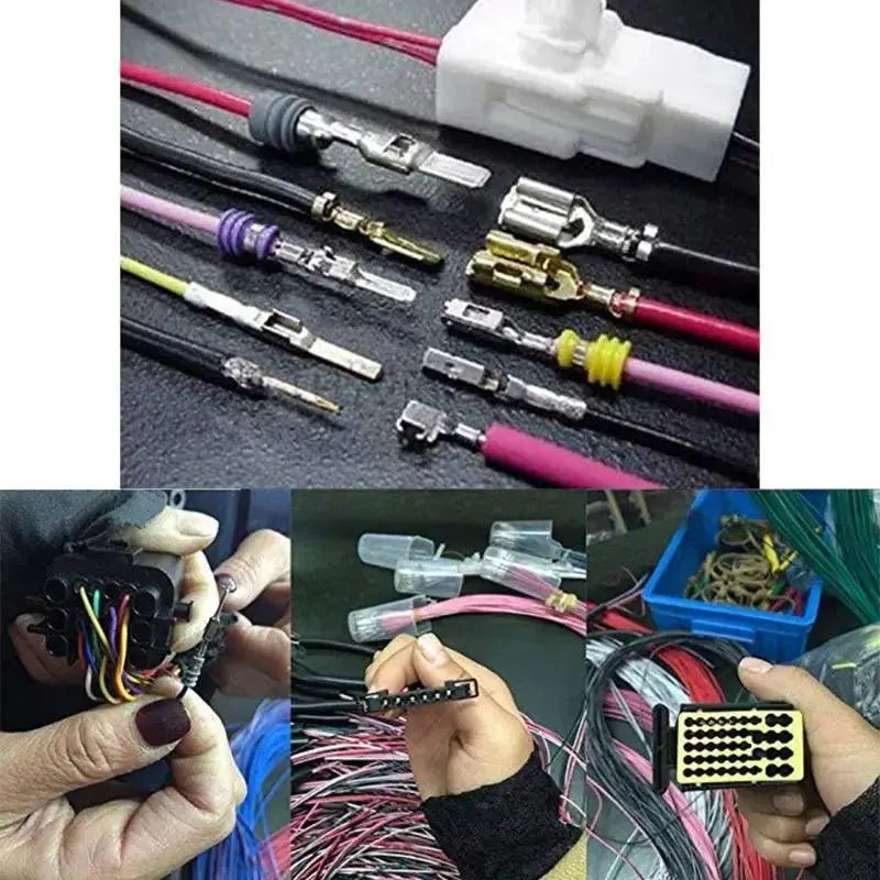 Automotive Wire Terminal Removal Tool Car Wiring Crimp Connector Pin Kit Durable Terminal Tool