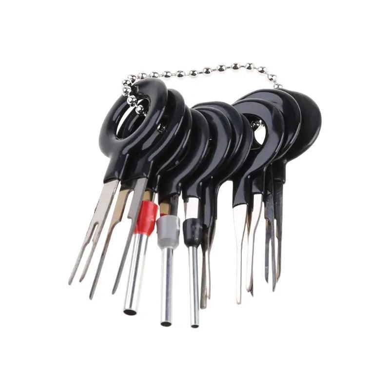 Automotive Wire Terminal Removal Tool Car Wiring Crimp Connector Pin Kit Durable Terminal Tool
