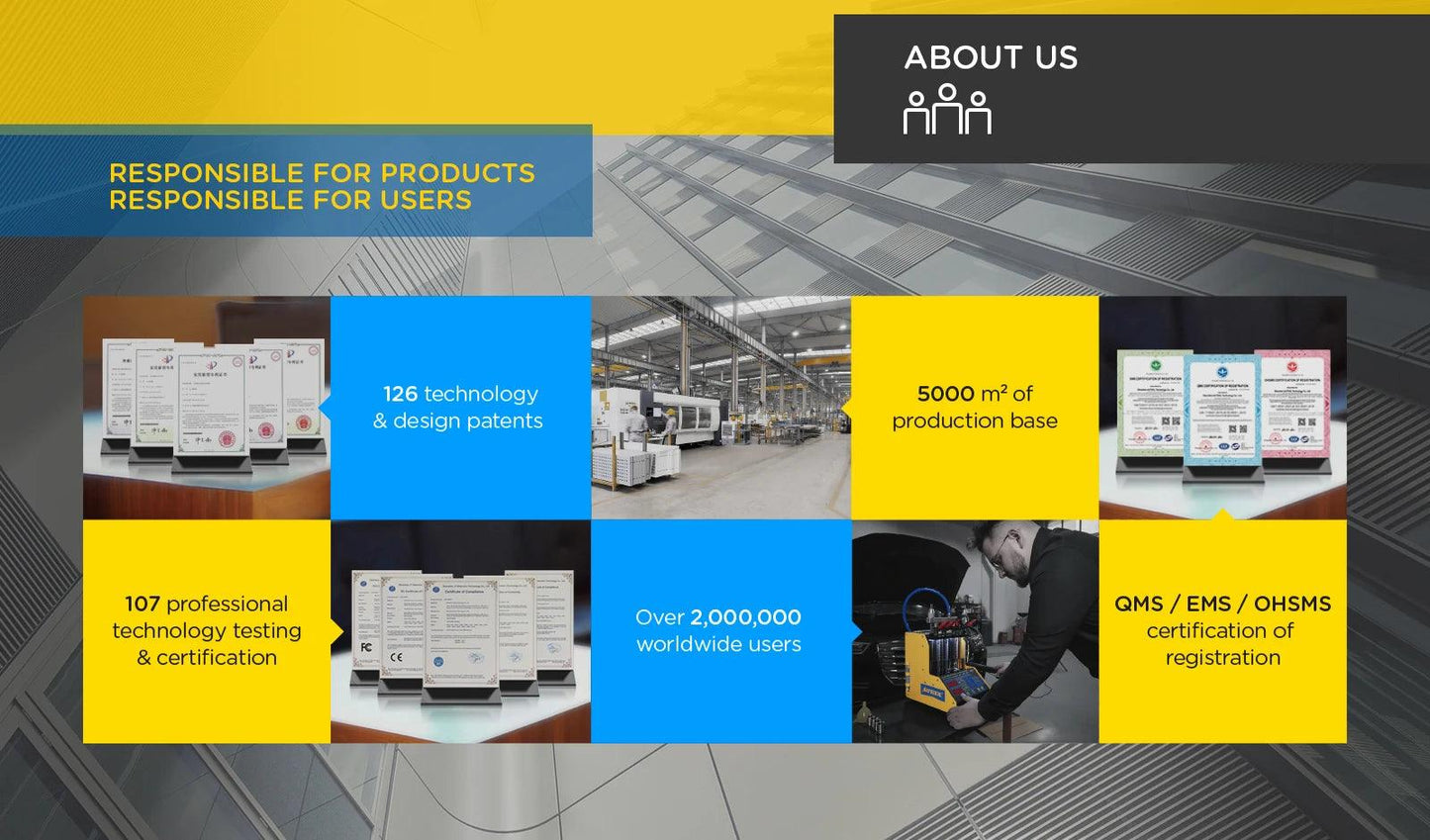 AUTOOL SVB305 720 HD Automotive Industrial Endoscope with Light Autofocus Endoscope Inspection Camera Lens for IMG & Video Inspection Camera