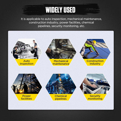 AUTOOL SVB305 720 HD Automotive Industrial Endoscope with Light Autofocus Endoscope Inspection Camera Lens for IMG & Video Inspection Camera