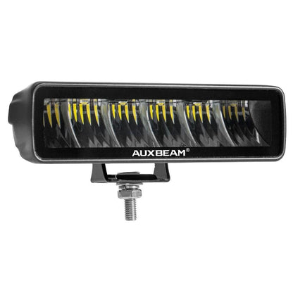 AUXBEAM 6.3 inch LED Work Light Driving Fog Lamp 60W 7200LM White Light Pod with Wire Harness for Offroad Truck SUV ATV UTV Boat - LED Work Lamps - Auxbeam