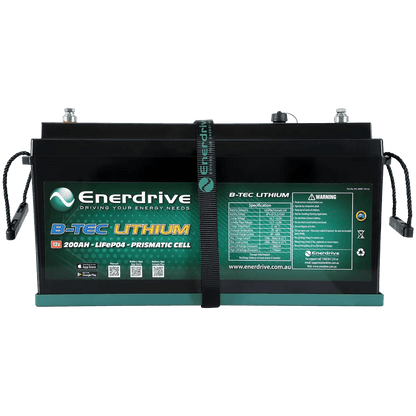 B-TEC 200amp / 12V LiFePo4 Battery BT Gen2 12v Bluetooth Lithium