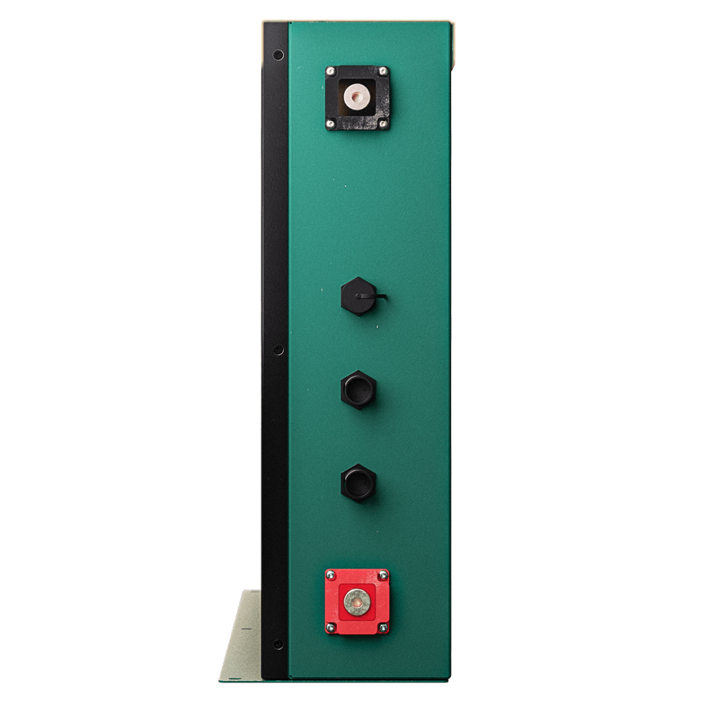 B-TEC 300amp / 12v LiFePO4 BT Slim Metal Case Battery 12v Bluetooth Lithium