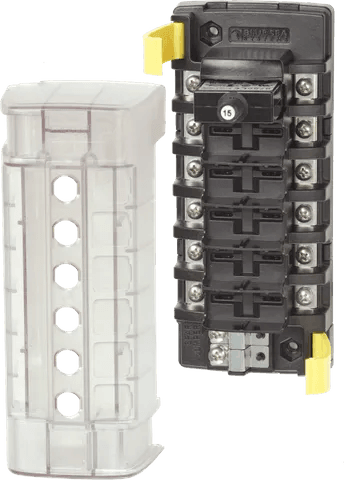 C/ BREAKER BLOCK - 6 INDEPENDENT Fuse Box
