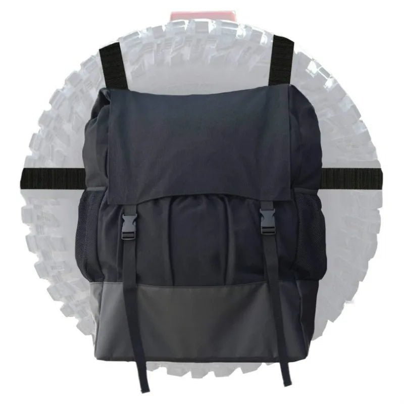 Car Spare Tire Garbage Bag Tool Storage Bag Spare Tire Hanging Bag Desert Off-road Spare Tire Storage Bag for Trucks and SUVs Spare Tyre Storage