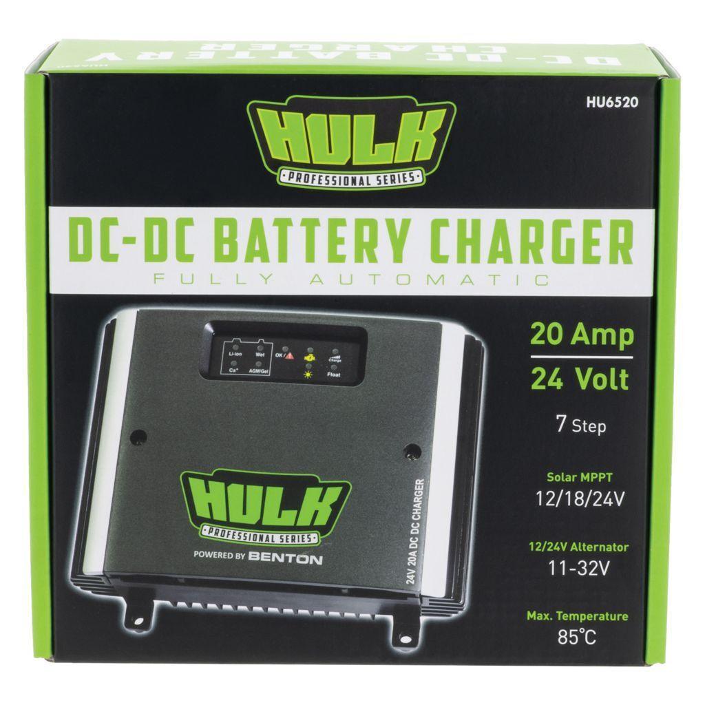 DC - DC Battery Charger - 20 Amp 24V - DC - DC Charger - Hulk 4x4