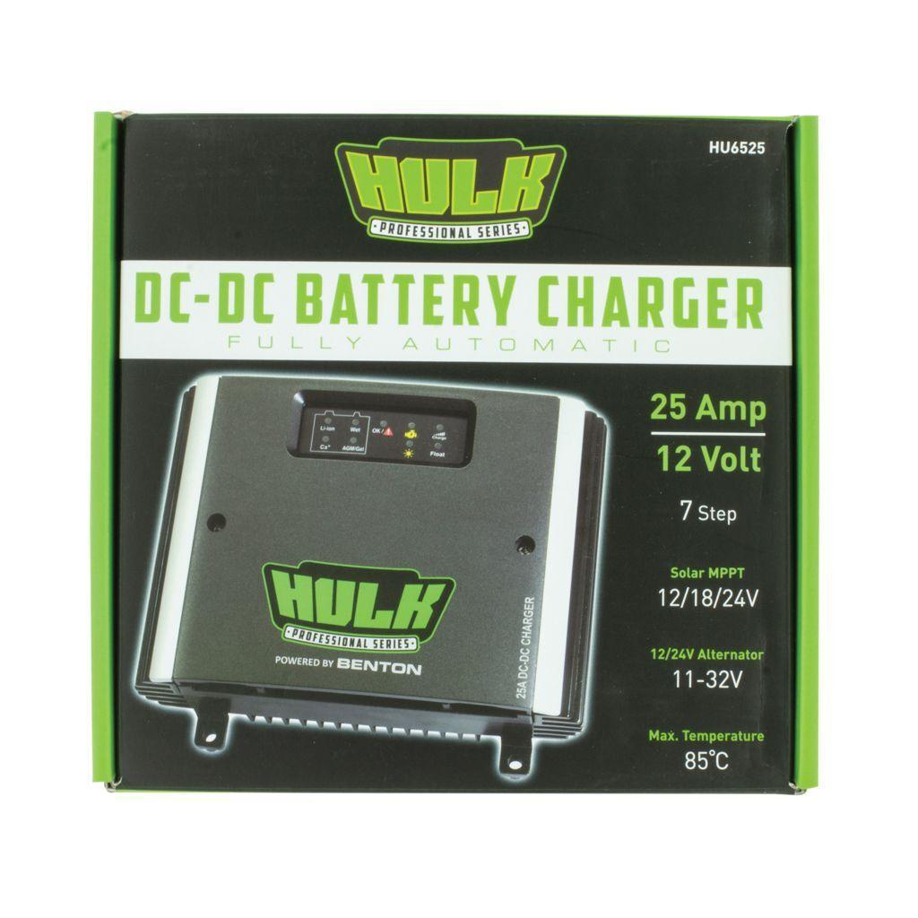 DC - DC Fully Automatic Battery Charger - 25 Amp 12V - DC - DC Charger - Hulk 4x4