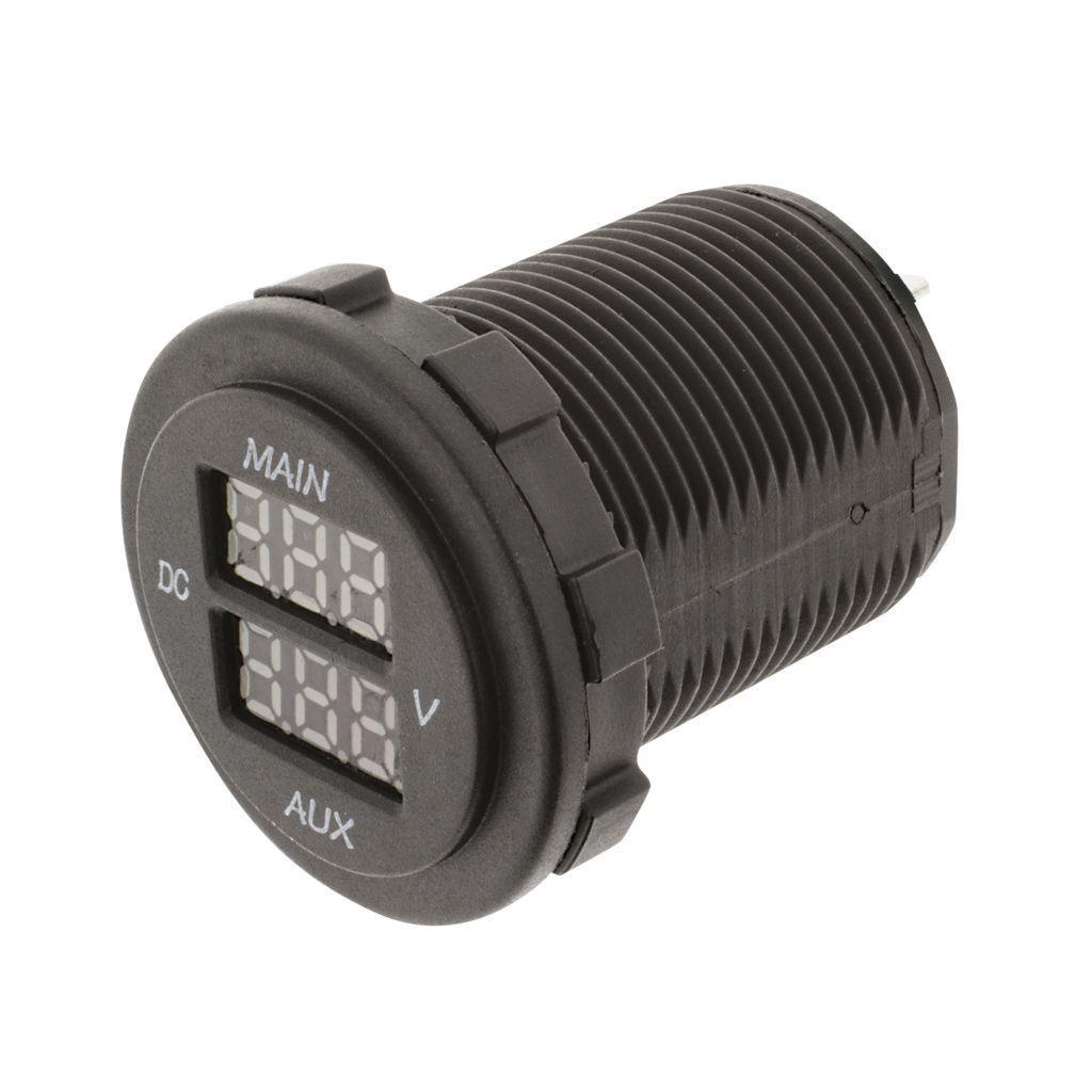 DC Voltmeter, QC3.0 USB Socket & Touch Switch - Aux 12v Socket - Hulk 4x4