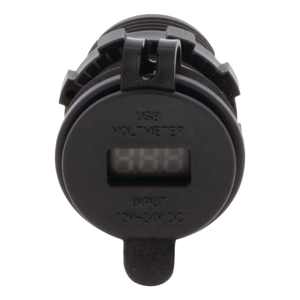 DC Voltmeter, QC3.0 USB Socket & Touch Switch - Aux 12v Socket - Hulk 4x4
