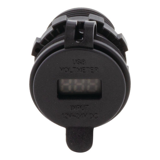 DC Voltmeter, QC3.0 USB Socket & Touch Switch - Aux 12v Socket - Hulk 4x4