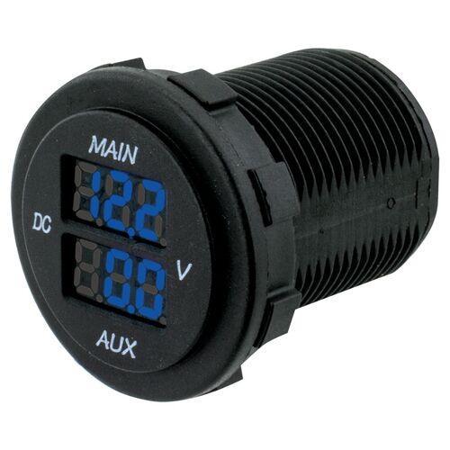 DC Voltmeter, QC3.0 USB Socket & Touch Switch - Aux 12v Socket - Hulk 4x4