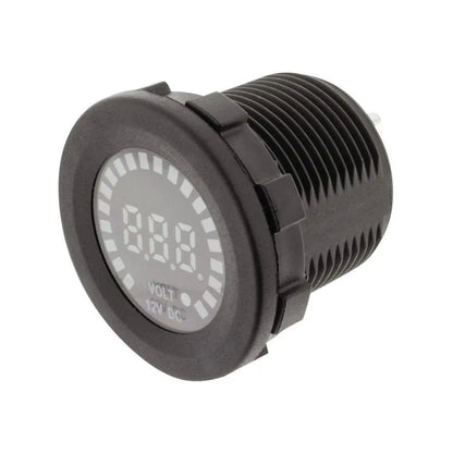 DC Voltmeter W/ Colour Indicator - Aux 12v Socket - Hulk 4x4