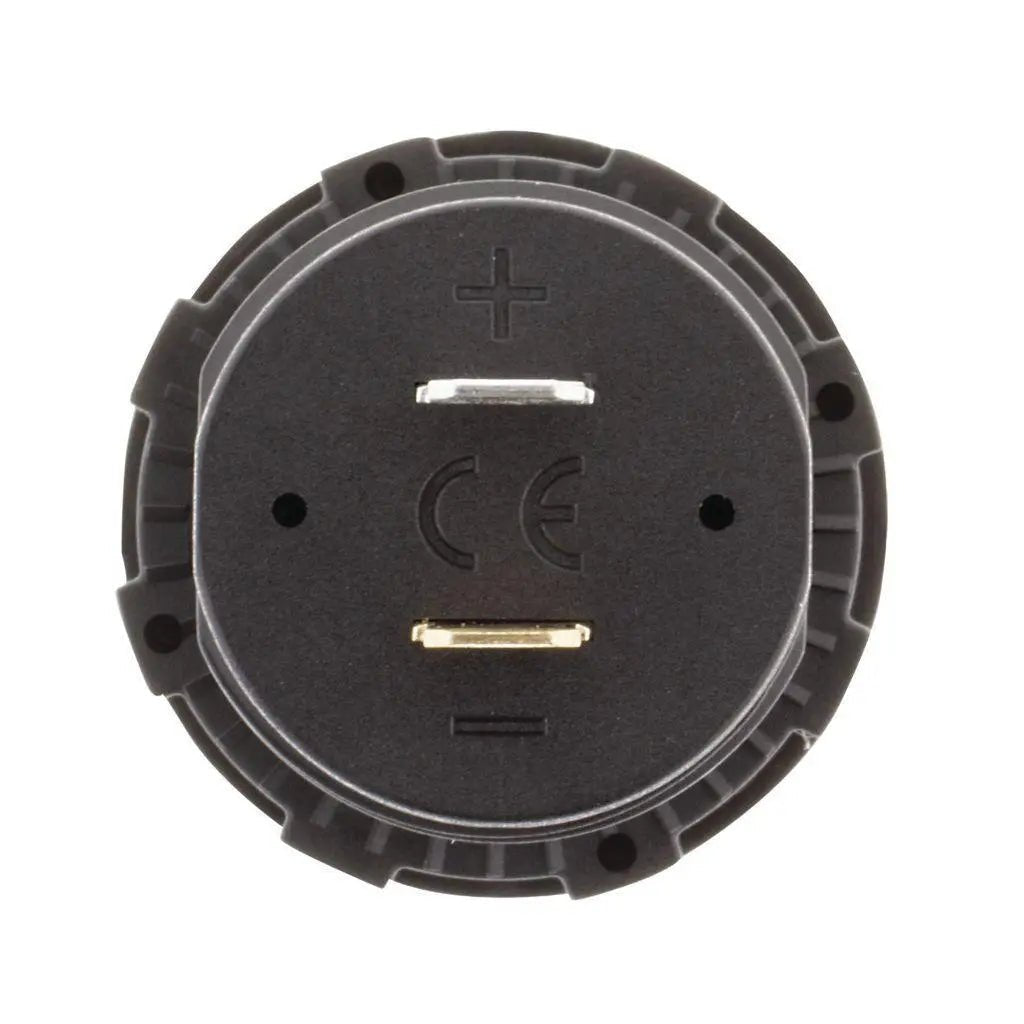 DC Voltmeter W/ Colour Indicator - Aux 12v Socket - Hulk 4x4