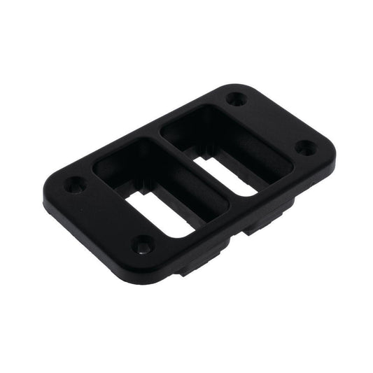 Double Flush Mount Switch Panel - Early Toyota - Flush Mount Accessory Panel - Hulk 4x4
