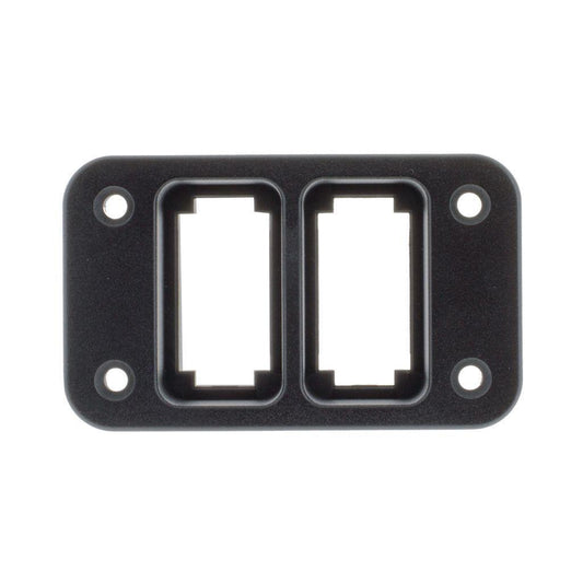Double Flush Mount Switch Panel - Early Toyota - Flush Mount Accessory Panel - Hulk 4x4