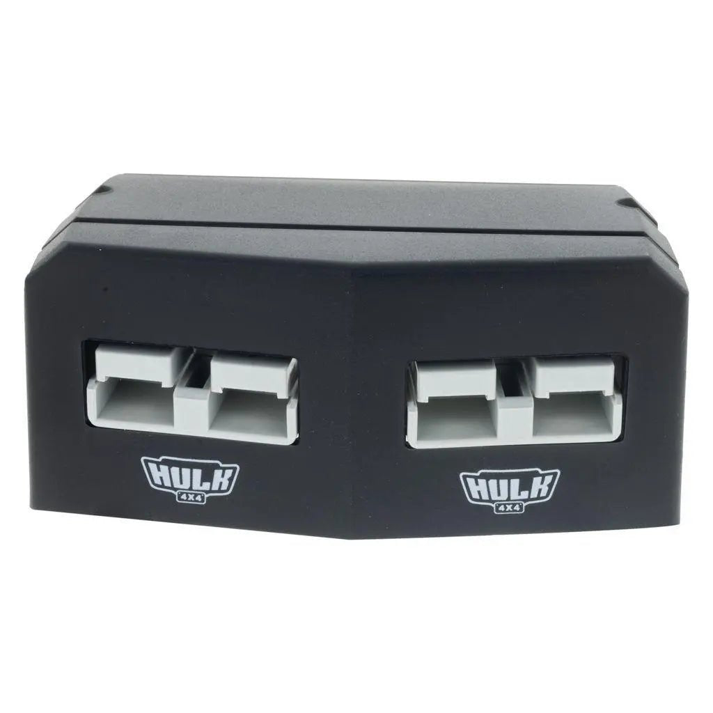 Double Surface Mount Housing W/ 50A Plugs Surface Mount Accessory Panel