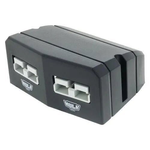 Double Surface Mount Housing W/ 50A Plugs - Surface Mount Accessory Panel - Hulk 4x4