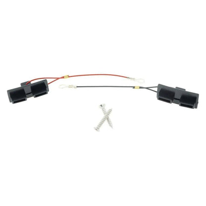 Double Surface Mount Housing W/ 50A Red & Grey Plugs Surface Mount Accessory Panel