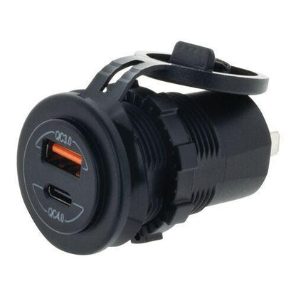 Dual USB Socket Quick Charge QC3.0 & QC4.0 - Aux 12v Socket - Hulk 4x4