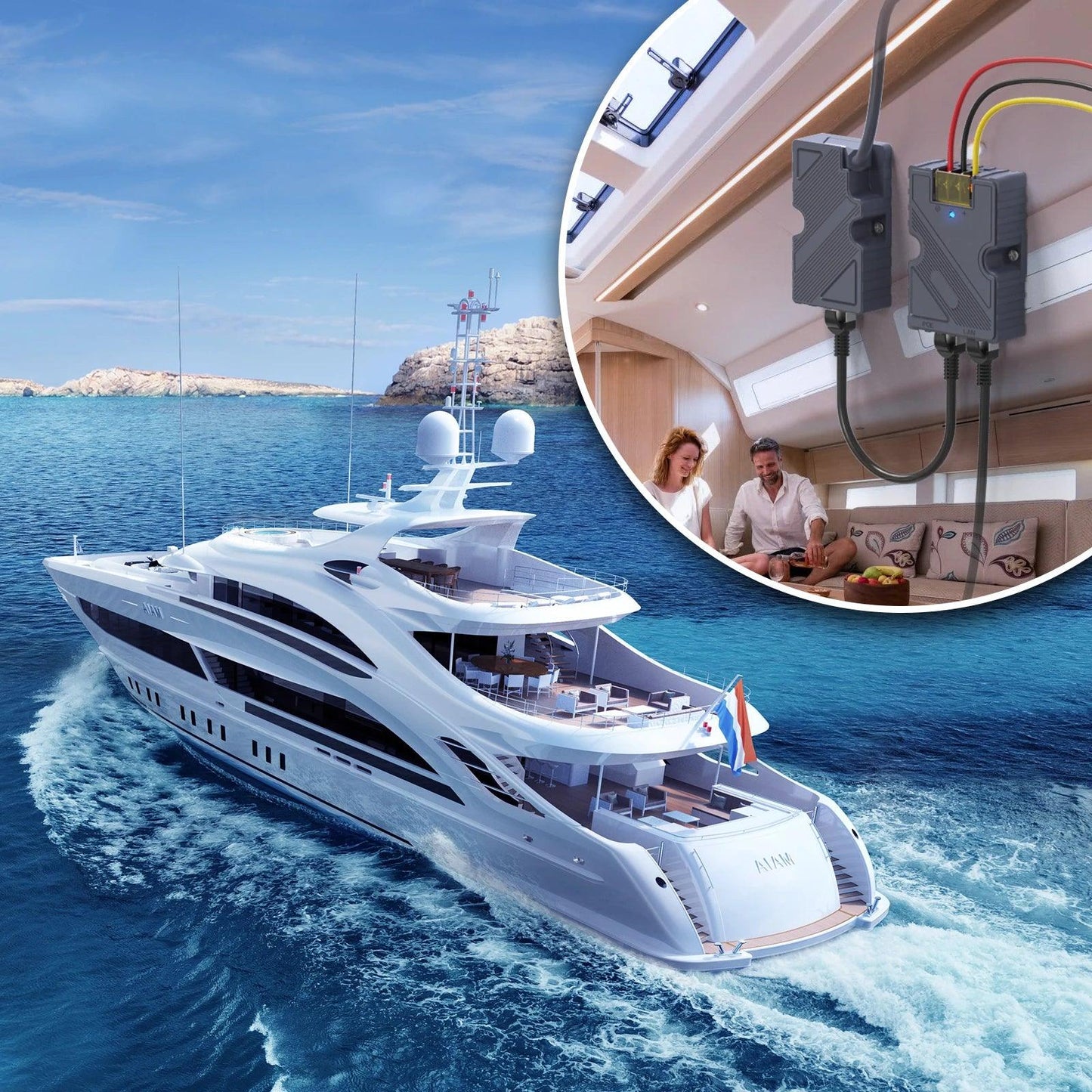 EDUP 150W Starlink GigE PoE Injector DC Step UP Converter 12V to 48V for StarLink Dish V2 Internet Kit to Router PC Outdoor RV Starlink Cables & Adaptors