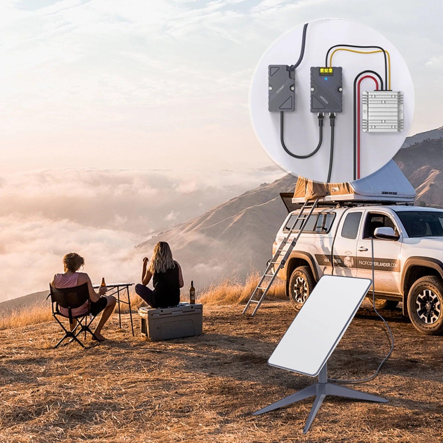 EDUP 150W Starlink GigE PoE Injector DC Step UP Converter 12V to 48V for StarLink Dish V2 Internet Kit to Router PC Outdoor RV Starlink Cables & Adaptors